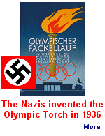 In 1936, the torch made its way from Greece to Berlin through countries in Europe where the Nazis were especially keen to enhance their influence. 